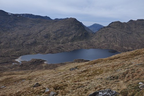 Loch a' Bhealaich from Gaorsaic