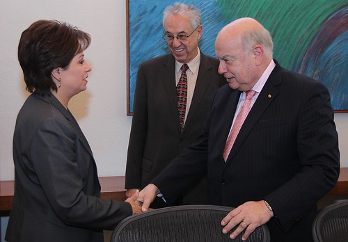 OAS Secretary General Met with the Minister of Foreign  Affairs of Mexico