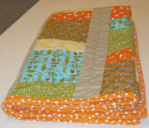 Cailynn's baby quilt - finished!