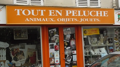 Tout en Peluche, Rue Raymond Losserand, Paris