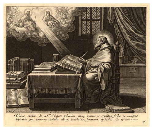 012-Iconographia magni patris Aurelli Augustini…1624-Grabados de Boetius Bolswert- Cortesia de Villanova University