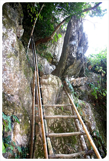 muang ngoi neua entrance to the cave