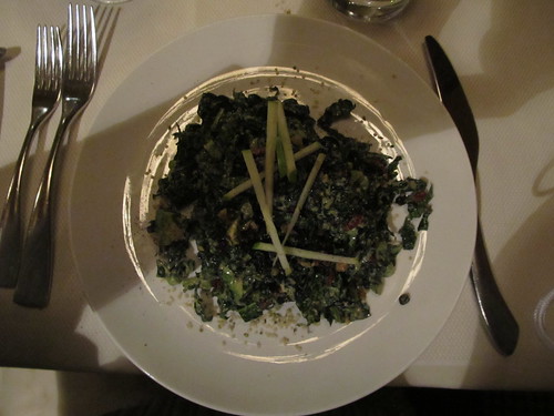 Winter Kale Salad - Dinner at the Windsor Arms
