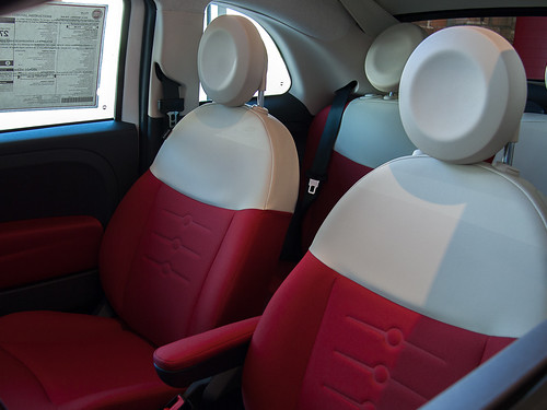 Fiat 500 Front Seats