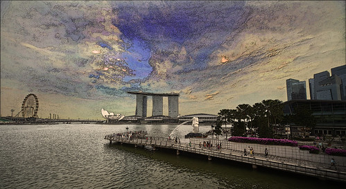 Marina Bay, Singapore by Gordon Calder - 1,000,000 Views!