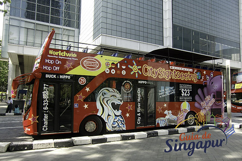 autobuses turísticos en Singapur