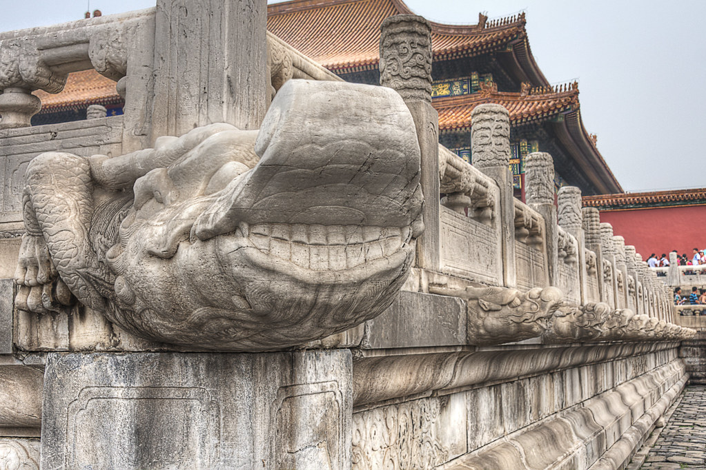 Gargoyles in the Forbidden City