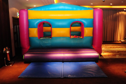 Bouncy castle at thinkvis