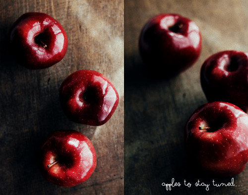 Red red apples