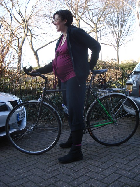 Still on the bike at 39 wks pregnant