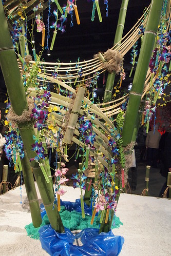 you take some bamboo and throw some orchids and stuff on it.... 'it is too much Michaels here'