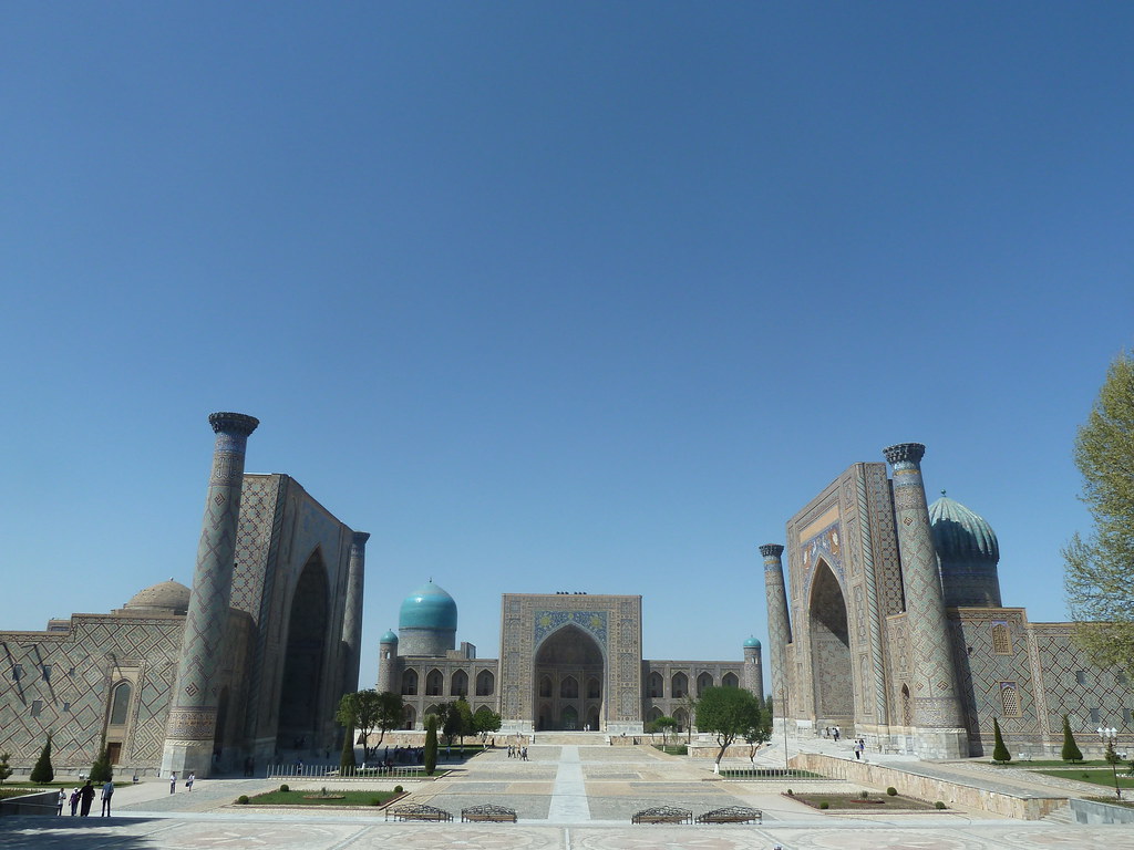 Plaça del Registan, Samarcanda (Uzbekistan)