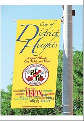 College students design banners for District Heights Maryland