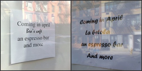 Cafe crisis at 514 East Sixth Street