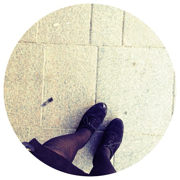 #shoes #legs #fromwhereimstanding #tights #vagabond #suede #flatforms