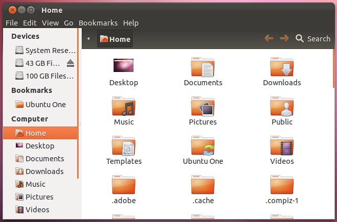Ubuntu Classic Menu