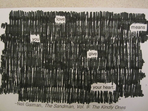 Blackout Poetry