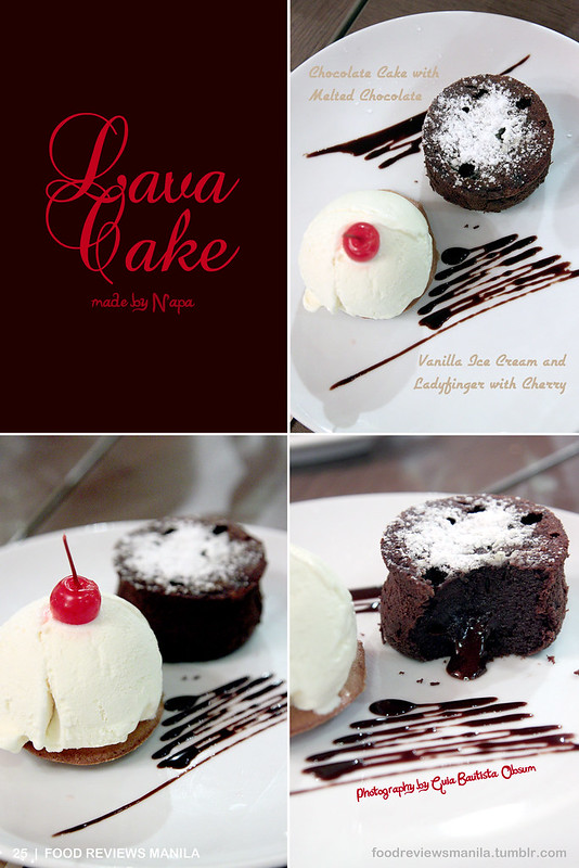 Lava Cake from Napa