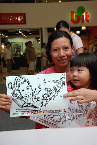 caricature live sketching for "Make Your Christmas Shine at Liang Court" - 8
