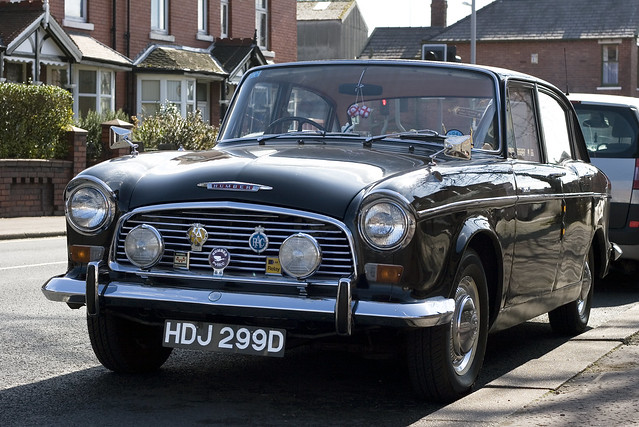 1966 Humber Hawk Phil Hurst owned car travelled from St Helens to Leyland