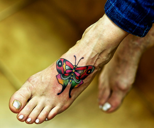 Tribal Butterflies Tattoos Butterfly tattoos on arm