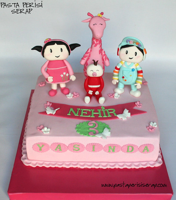 peppe cake- NEHİR 3ND BIRTHDAY CAKE