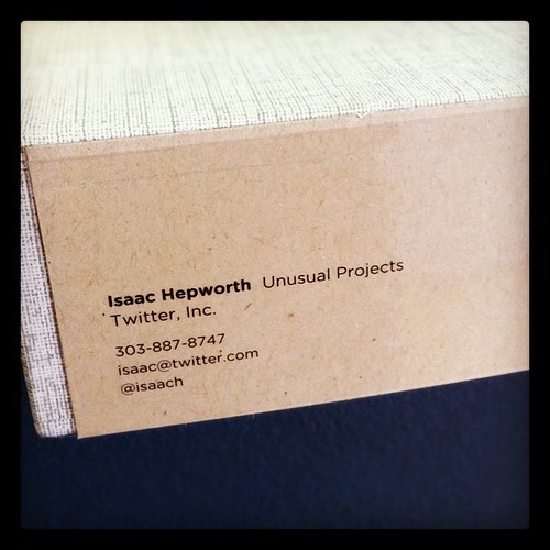new business cards have arrived