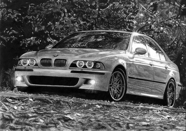 BMW M5 E39 drawing