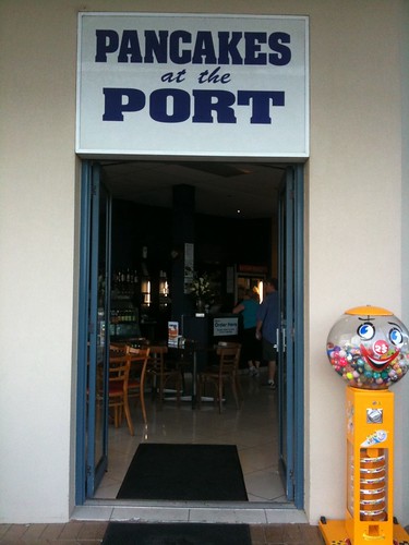 entrance to Pancakes at the Port