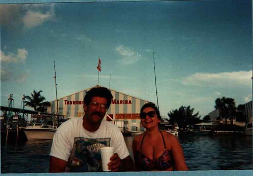 Alyse & Andy boating in the Florida Keys by aavins