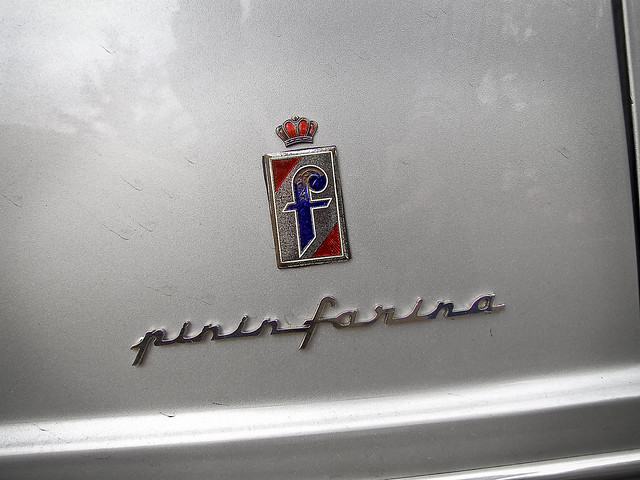 Pininfarina logo on Nash Healey
