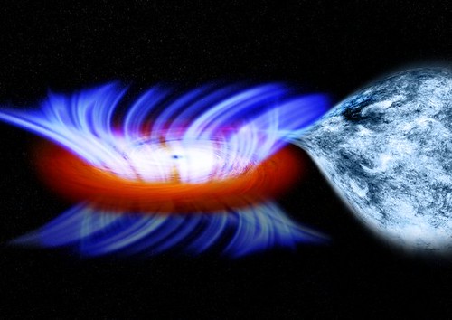 Wind blowing off a stellar mass black hole