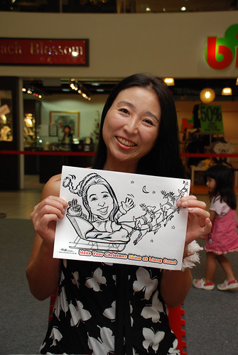 caricature live sketching for "Make Your Christmas Shine at Liang Court" - 11