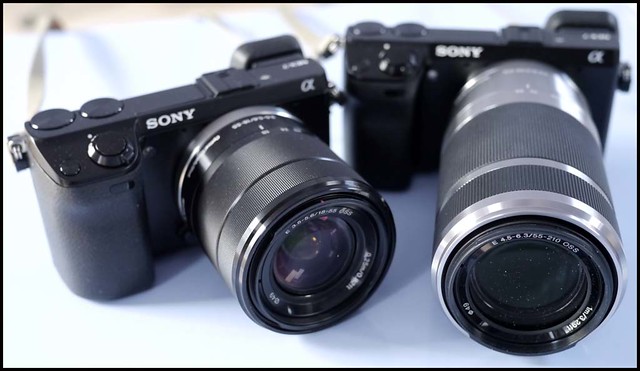 Sony NEX-7 18-55, 55-210mm zooms