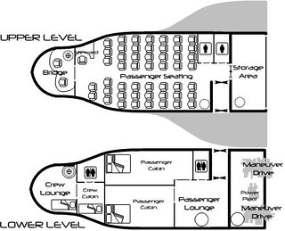 The Lanisha - deck plan