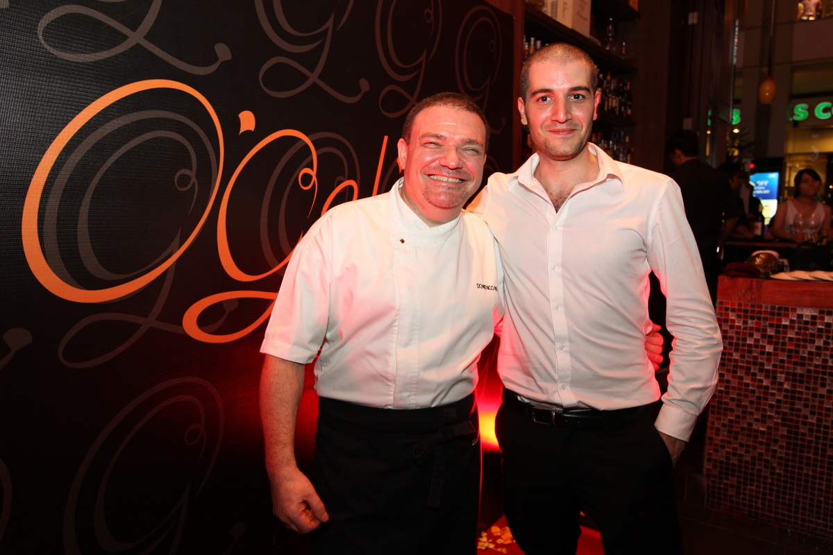 Executive Chef Piras and F&B Director Simone O'Galito