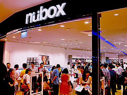 Nubox opened its 11th store in Singapore at JCube today.