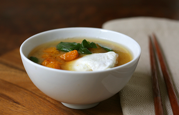 butternut squash miso soup