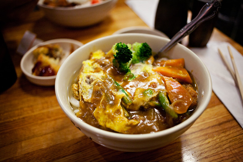 curry udon @ たんぽぽ