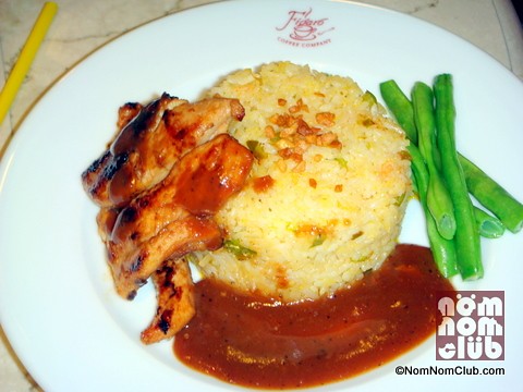 Figaro Dinner Meal: Pan-Seared Chicken Barbecue