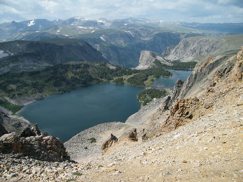 Lakes from Beartooth Pass, Yellowstone National Park, Wyoming/Montana