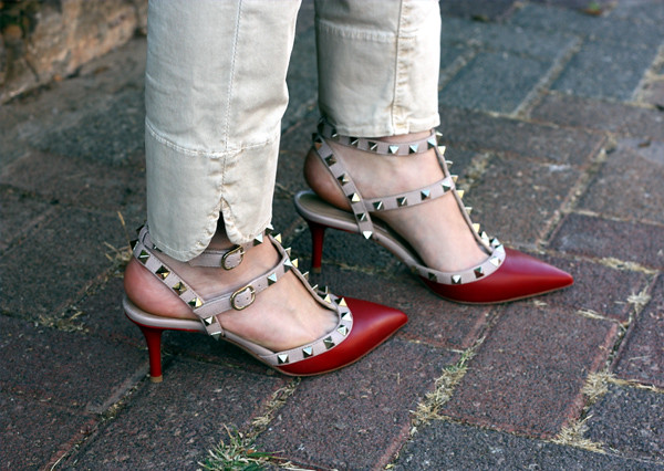 בלוג אופנה, ולנטינו, valentino rockstud pumps, isaeli fashion blog, נעלי ולנטינו