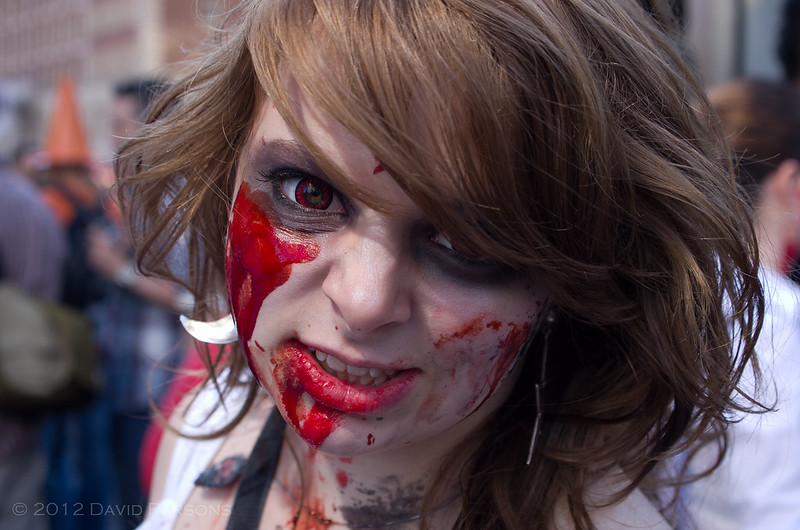 Boston Zombie March VIII - Lovely red eyes