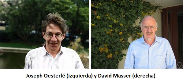 Joseph Oesterlé y David Masser