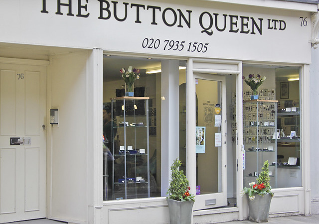 Marylebone Lane - button shop