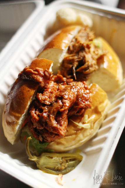 Pulled Pork and BBQ Beef Rolls, Eat Art Truck