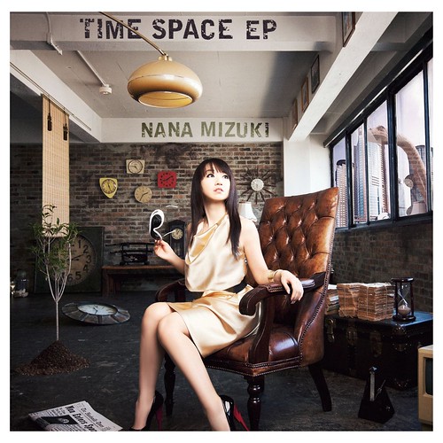 120612(3) - 歌手「水樹奈々」以單曲《TIME SPACE EP》成為『擁有史上最多張ORICON首週前十名單曲』之聲優、打破「林原めぐみ」閣下紀錄！