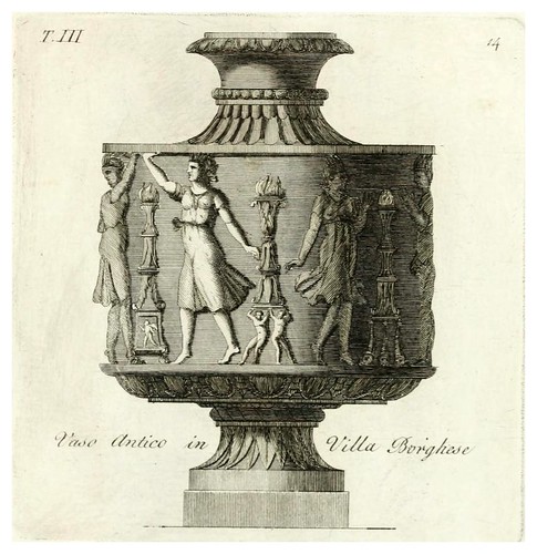 012-Manuale di varj ornamenti componenti la serie de' vasj antichi…Vol 3-1740-Carlo Antonini