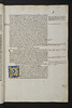 Illuminated initial and annotations in Cicero, Marcus Tullius: Epistolae ad familiares