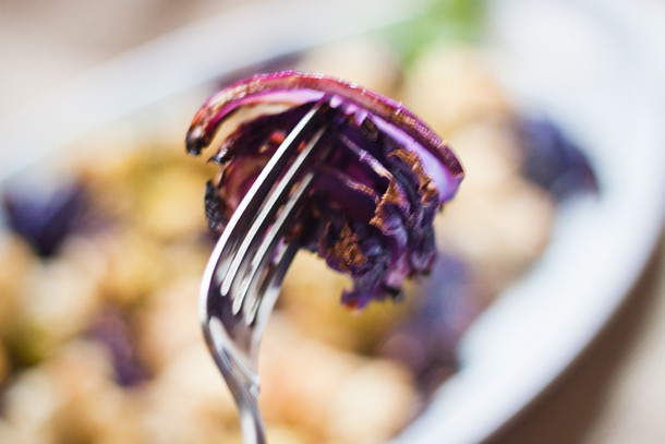 tricolor cauli with purple cabbage 2